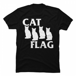 cat flag shirt